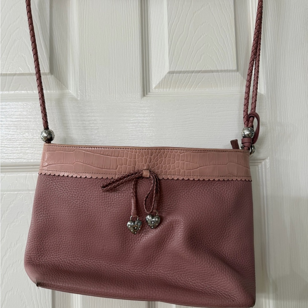 Brighton Mauve and Pink Crossbody Bag